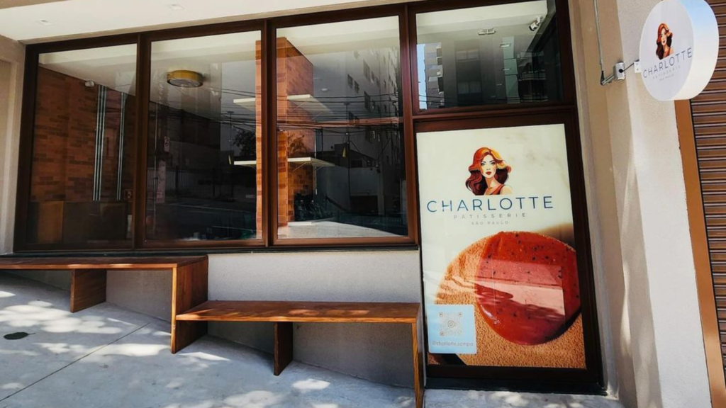 Fachada da Charlotte Pâtisserie | Foto: Divulgação