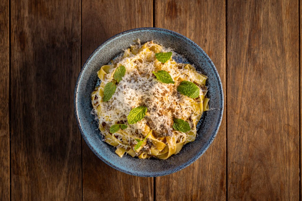 Fetuccini com Ragu de Ossobuxo do Gaarden Bar | Foto: Divulgação