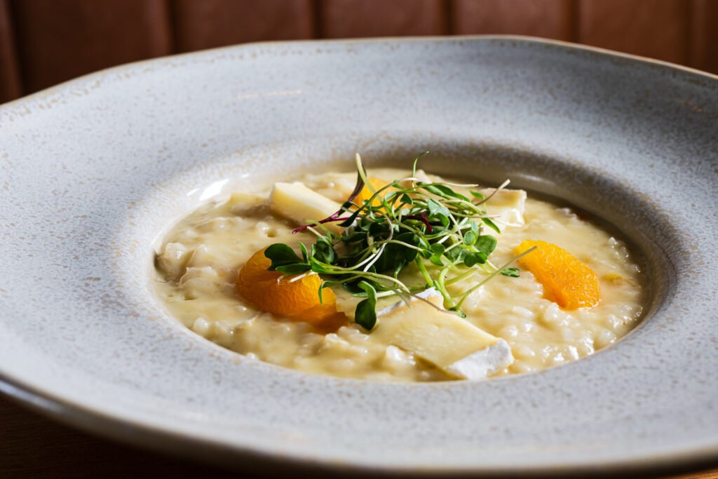Risotto de Brie e Damasco | Foto: Gustavo Pitta