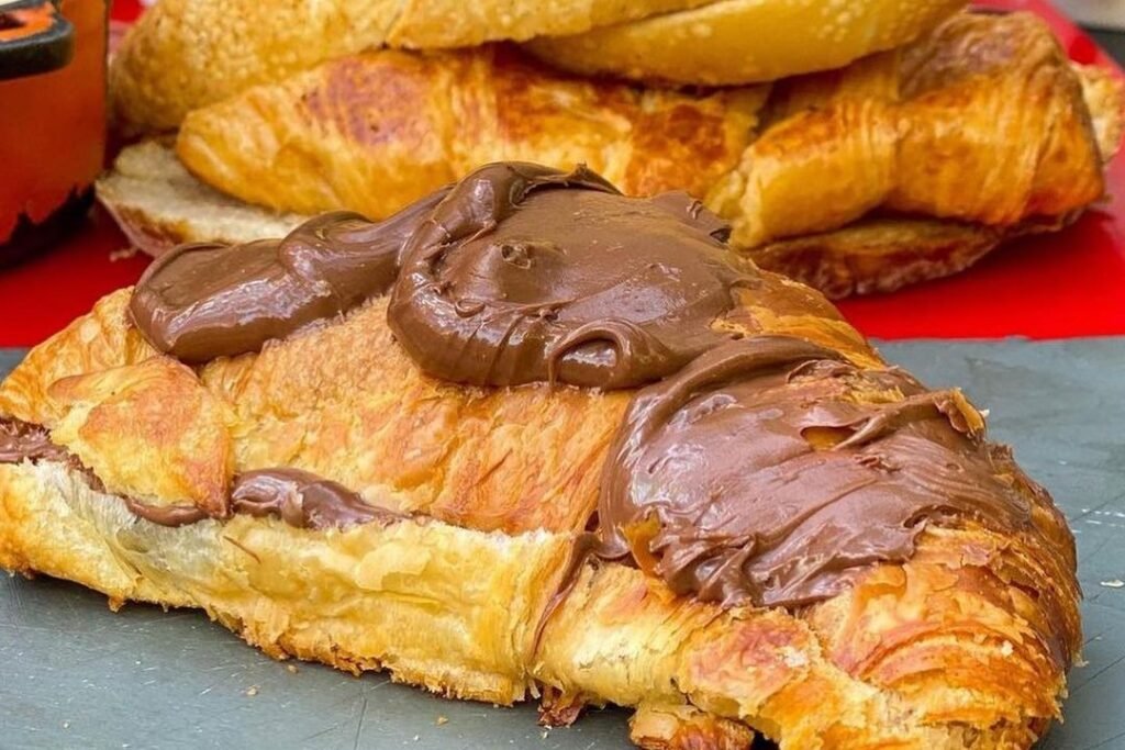 Croissant de Chocolate do Brique | Foto: Divulgação