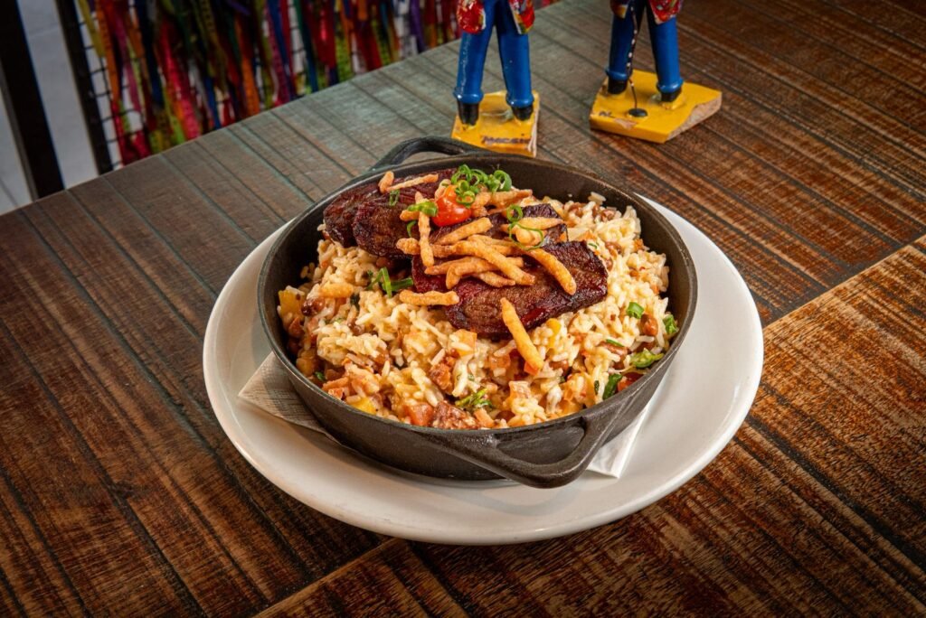 Baião de Dois Cremoso é uma das novidades do menu para a comemoração | Divulgação 