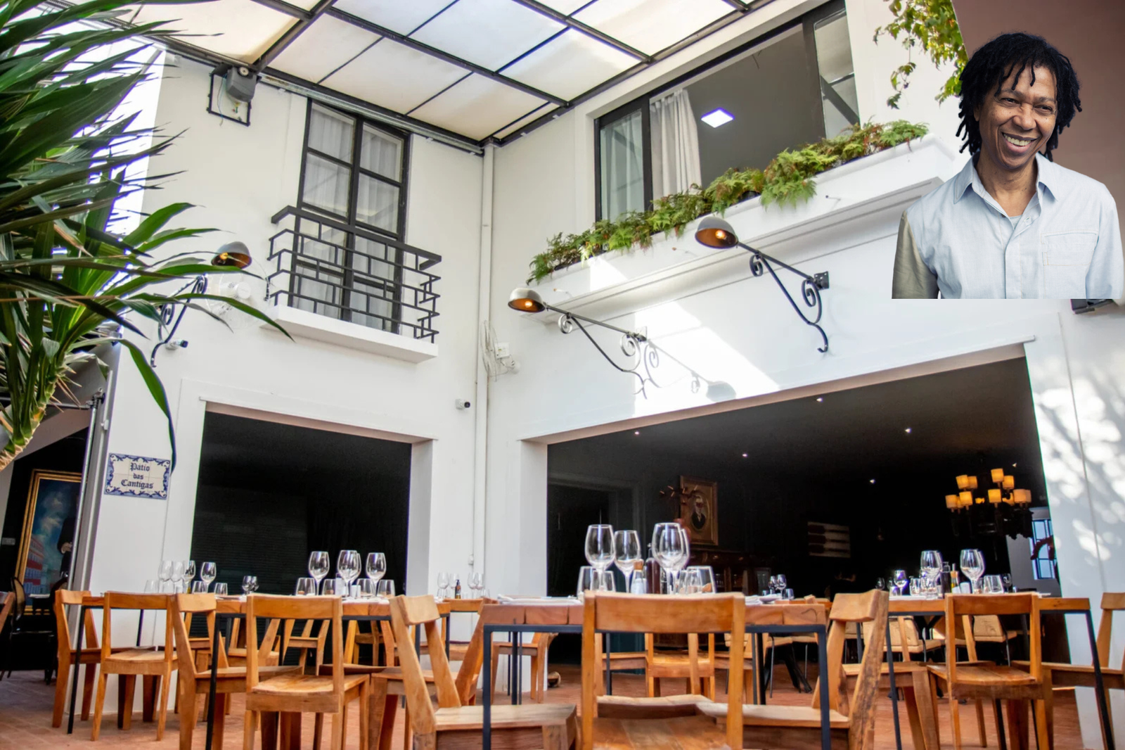 Ambiente do Aby, dentro da Casa Cascais, em São Paulo | Foto: Fabrício Bomjardim